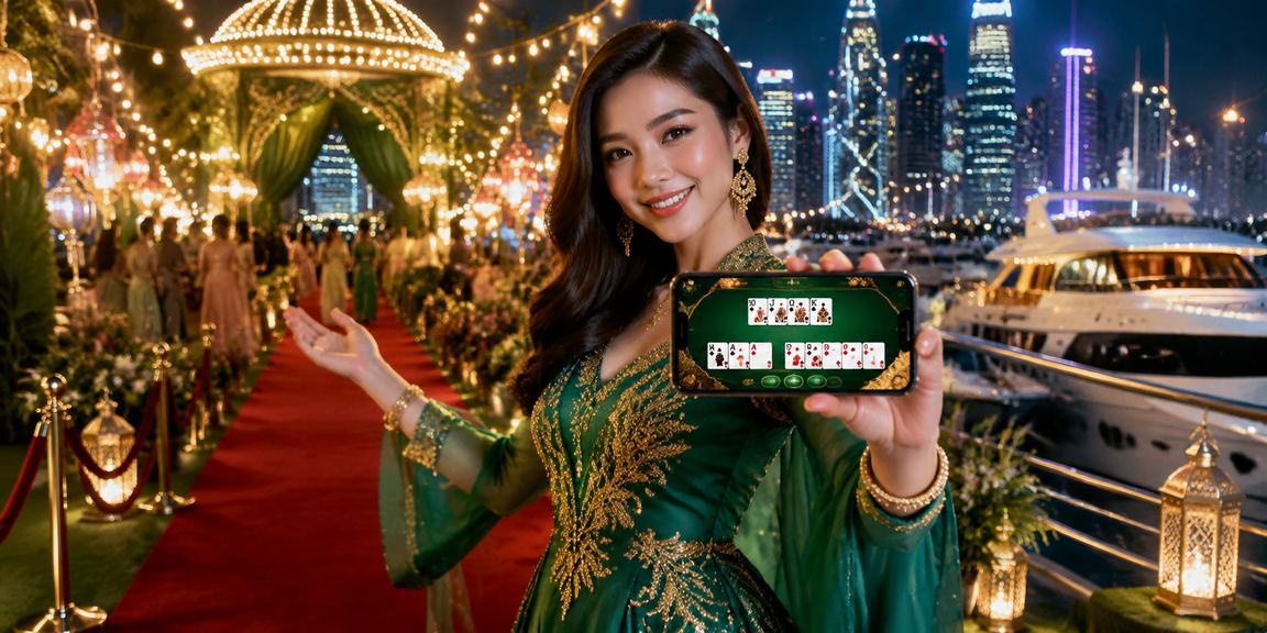 Festive Hari Raya entertainment atmosphere in Kuala Lumpur representing the active casino season